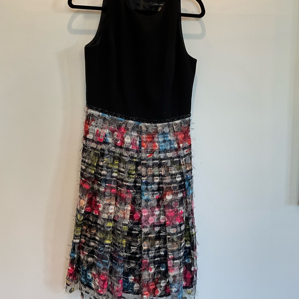 Beaded Dresses Carmen Marc Valvo / Size 8/ beaded / great condition